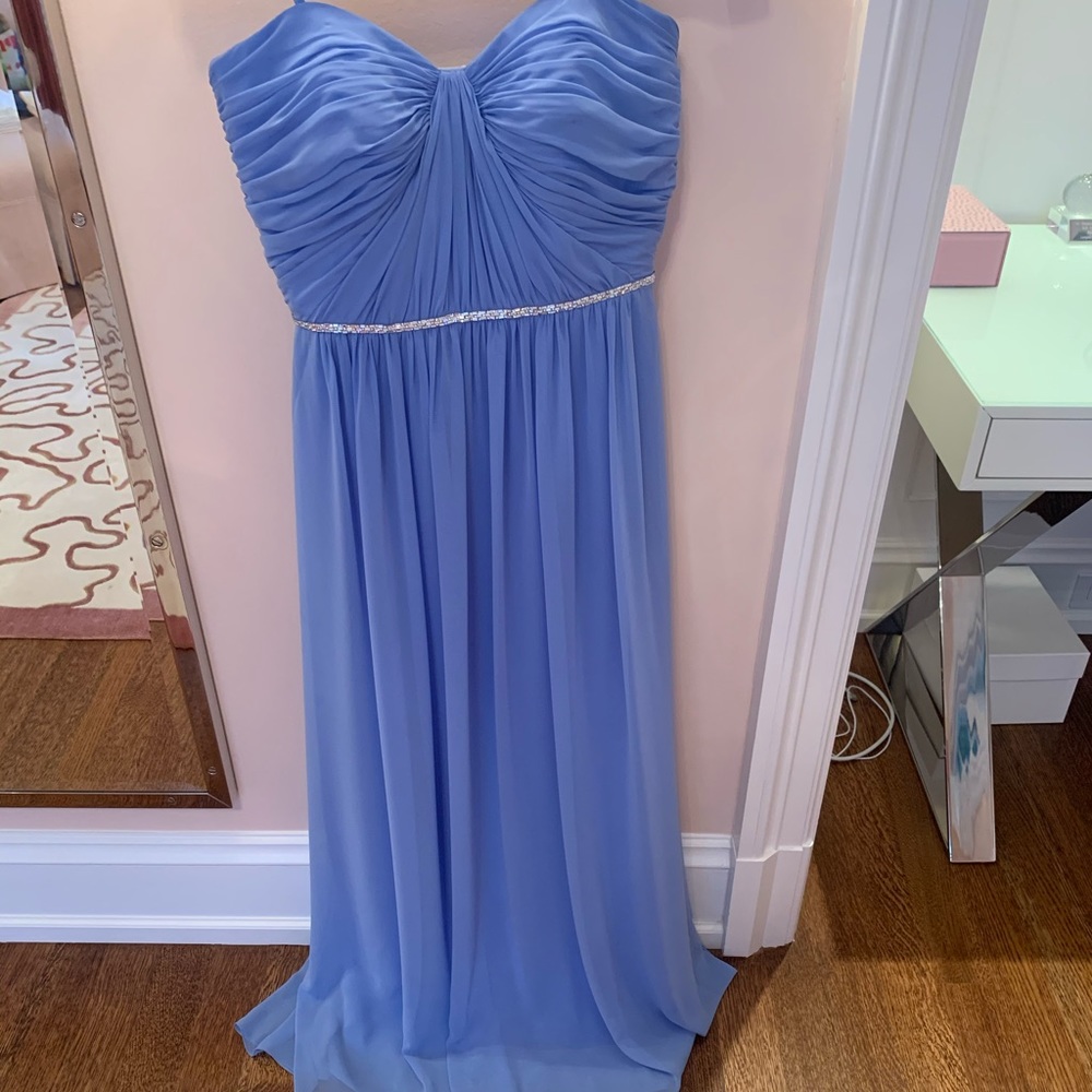 Periwinkle Sweetheart gown